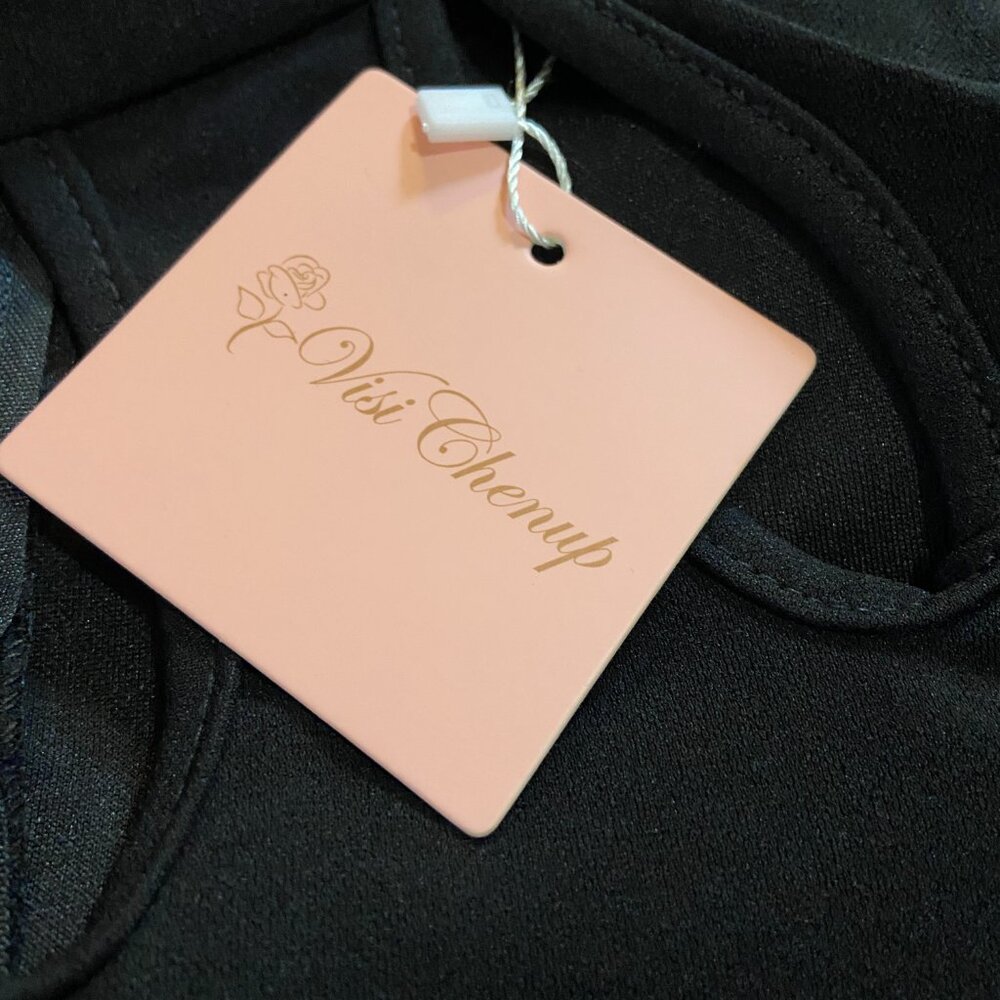 VisiChenup Jumpsuits Clubwear Wedding Black Small - Picture 4 of 7